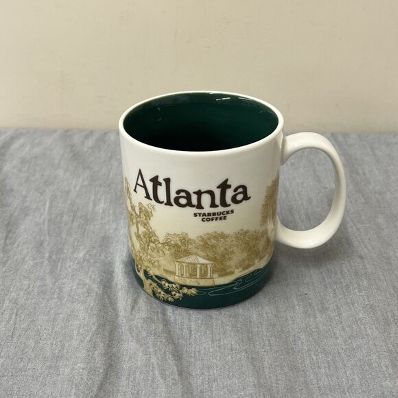 Starbucks Atlanta Global Icon City Collector Series 16 oz Coffee Mug 2010 unused - Picture 1 of 10